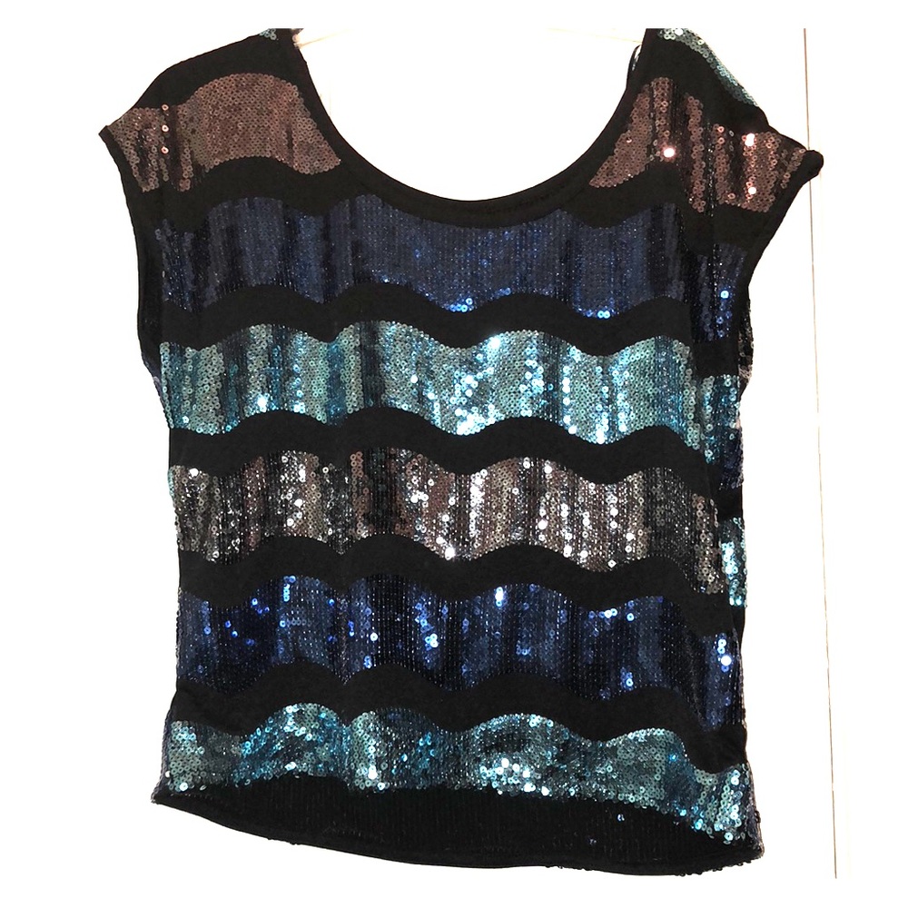 Sequin top